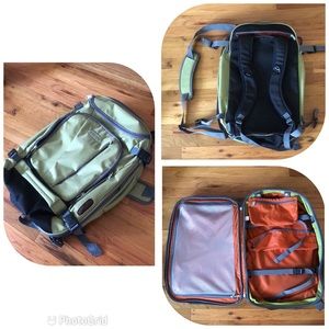 EBAG TLS Mother Lode Weekender Convertible carry on backpack Luggage Travel EUC